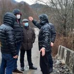 ონში სტიქიის სალიკვიდაციო სამუშაოები მიმდინარეობს