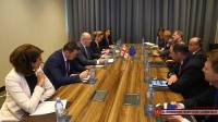 თავდაცვის მინისტრი ევროკავშირის წარმომადგენელს შეხვდა