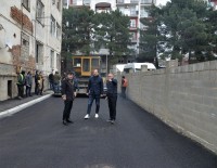 გუდამაყრის ქუჩაზე მდებარე დევნილთა დასახლებაში საგზაო ინფრასტრუქტურა მოწესრიგდა