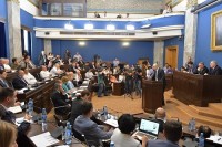 კომიტეტების გაერთიანებულ სხდომაზე მინისტრებს მოუსმინეს