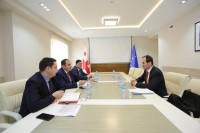  დიმიტრი ქუმსიშვილი ევროპის ენერგეტიკული გაერთიანების დირექტორს შეხვდა