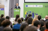 ლევან დავითაშვილი ევროკავშირის საჯარო ფორუმს „საუბრები კლიმატზე" დაესწრო