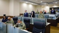სამხედროებს თავდაცვის ძალების დღე მართვის ცენტრიდან დისტანციურად მიულოცეს