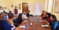 ზვიად ძიძიგური და ნინო გოგუაძე „ვესტმინსტერის ფონდი დემოკრატიისთვის” წარმომადგენლებს შეხვდნენ