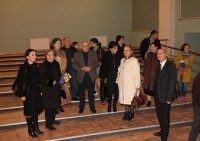 ვახტანგ ყოლბაიამ აფხაზეთის თეატრის დარბაზის განახლების პროცესი დაათვალიერა