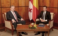 გიორგი კვირიკაშვილი რუმინელ კოლეგას შეხვდა