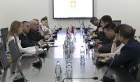 იური ნოზაძე ჰუნანის პროვინციის სამთავრობო დელეგაციის წევრებს შეხვდა