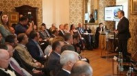 გიორგი კვირიკაშვილი "ფერეროს" სოციალური პასუხისმგებლობის სტრატეგიის პრეზენტაციაზე სიტყვით გამოვიდა
