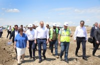 პრემიერ-მინისტრმა ქუთაისის შემოვლითი-სამტრედიის გზის ახალი მონაკვეთის მშენებლობა დაათვალიერა