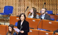 ნინო გოგუაძე ევროსაბჭოს საპარლამენტო ასამბლეის სესიაზე სიტყვით გამოვიდა
