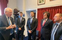 საქართველოს საპარლამენტო დელეგაცია კონგრესში შეხვედრებს მართავს საქართველოს საპარლამენტო დელეგაცია კონგრესში შეხვედრებს მართავს