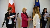  სასწავლო ოლიმპიადებისა და ინფორმატიკის ტურნირის გამარჯვებული მოსწავლეები დაჯილდოვდნენ