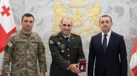 თავდაცვის მინისტრმა ავღანეთის მისიის შესრულებისას მძიმედ დაჭრილი სამხედრო ივერი ბუაძე „მხედრული მამაცობისთვის“ უწყებრივი მედლით დააჯილდოვა