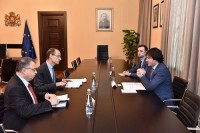 ირაკლი კობახიძე ლტოლვილთა საკითხებში გაეროს უმაღლესი კომისრის რეგიონულ წარმომადგენელს შეხვდა