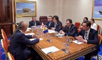 საპარლამენტო დელეგაცია, ირაკლი კობახიძის ხელმძღვანელობით, დოჰაში ორმხრივ შეხვედრებს აგრძელებს