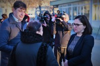 სოფო კილაძემ 20 ივნისის საქმეზე დაკავებული ბესიკ თამლიანი და ზურა ბუდაღაშვილი მოინახულა  სოფო კილაძემ 20 ივნისის საქმეზე დაკავებული ბესიკ თამლიანი და ზურა ბუდაღაშვილი მოინახულა