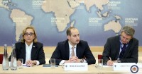  მიხეილ ჯანელიძემ საერთაშორისო ურთიერთობათა სამეფო ინსტიტუტში საქართველოს საგარეო პოლიტიკისა და ქვეყნის განვითარების საკითხებზე ისაუბრა