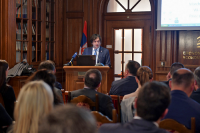 ირაკლი კობახიძემ საქართველო-სერბეთის ბიზნესფორუმი გახსნა
