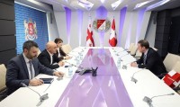 ივანე მაჭავარიანი შვეიცარიის კონფედერაციის ელჩს შეხვდა