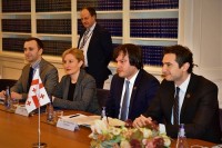 ირაკლი კობახიძე შვედეთის პარლამენტის თავმჯდომარის მოადგილეს შეხვდა