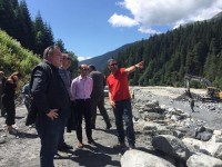 ლევან დავითაშვილი მესტიაში სტიქიის შედეგებსა და მიმდინარე სამუშაოებს ადგილზე გაეცნო
