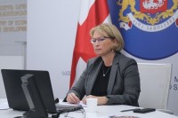 ნათია თურნავამ სავალუტო ფონდისა და მსოფლიო ბანკის წლიური შეხვედრის ფარგლებში გამართულ დისკუსიაში მიიღო მონაწილეობა