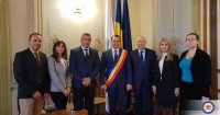 რუმინეთში საქართველოს ელჩი დიმბოვიცას რეგიონს ეწვია