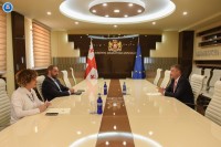 ირაკლი შოთაძე საქართველოში ევროპის საბჭოს ოფისის ხელმძღვანელს ეხვდა