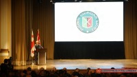  ლევან იზორია კაპიტნის საკარიერო კურსების გამოშვების ცერემონიალს დაესწრო