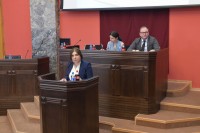 საქართველოში ქიმიური, ბიოლოგიური, ბირთვული და რადიოლოგიური საფრთხეების თაობაზე პარლამენტში სემინარი გაიმართა