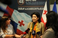 სალომე ზურაბიშვილი: არ ვაპირებ ვალის პროცენტის გადახდას, რადგან არჩევნებზე 10 პროცენტს კი არა, 70 პროცენტს ავიღებ