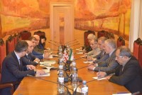 საქართველოს პარლამენტის ირანის ისლამურ რესპუბლიკასთან საპარლამენტო მეგობრობის ჯგუფის წევრები ირანელ კოლეგებს შეხვდა