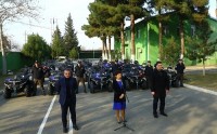 თეა წულუკიანმა პენიტენციური დეპარტამენტის გარე დაცვის სამსახურს კვადროციკლები გადასცა თეა წულუკიანმა პენიტენციური დეპარტამენტის გარე დაცვის სამსახურს კვადროციკლები გადასცა