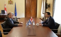 კახაბერ კუჭავამ ისრაელის საგანგებო და სრულუფლებიან ელჩთან გაცნობითი ხასიათის შეხვედრა გამართა