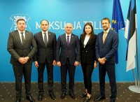 ფინანსთა სამინისტროს საგამოძიებო სამსახურის დელეგაცია ოფიციალური ვიზიტით ესტონეთს ეწვია