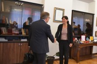 სოფიო ქაცარავა სახალხო დიპლომატიის საკითხებში ნატოს გენერალური მდივნის თანაშემწეს შეხვდა