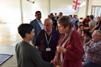 ევროპის საბჭოს საპარლამენტო ასამბლეის დელეგატებმა წეროვანის სპორტული სკოლა მოინახულეს