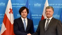 ირაკლი კობახიძე უკრაინის პრეზიდენტს შეხვდა