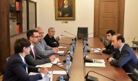 ანრი ოხანაშვილი საერთაშორისო სამართლებრივი ურთიერთობების გერმანული ფონდის (IRZ) პროექტის ხელმძღვანელს შეხვდა