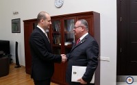 მიხეილ ჯანელიძე საქართველოში კოლუმბიის ელჩს შეხვდა