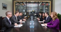 ლევან დავითაშვილი ევროკავშირის სპეციალურ წარმომადგენელს შეხვდა