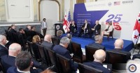 მიხეილ ჯანელიძემ საქართველო-აშშ-ის დიპლომატიური ურთიერთობების დამყარების 25 წლის იუბილისადმი მიძღვნილ ფორუმში მიიღო მონაწილეობა