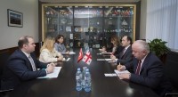 ლევან დავითაშვილი თურქეთის ელჩს შეხვდა