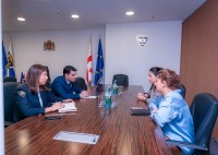 საპატრულო პოლიციის დეპარტამენტის დირექტორი ტურიზმის ეროვნული ადმინისტრაციის ხელმძღვანელს შეხვდა