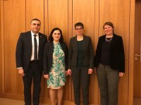 სოფო კილაძე და დავით მათიკაშვილი ბერლინში სამხრეთ კავკასიისა და ცენტრალური აზიის რეფერატის ხელმძღვანელს შეხვდნენ
