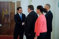 არჩილ თალაკვაძე ლიეტუვის რესპუბლიკის საგარეო საქმეთა მინისტრს შეხვდა