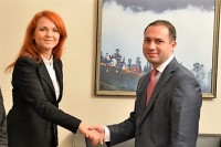 გივი მიქანაძე პოლონელ კოლეგას შეხვდა
