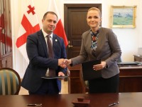 გივი მიქანაძე პოლონეთის სეიმის კანცელარიის უფროსს შეხვდა