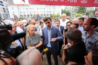 ქობულეთის აქციის მონაწილეები: დაგვეხმარეთ, რომ შევინარჩუნოთ ტურისტები რუსეთიდან
