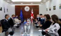 ლევან დავითაშვილი შვედეთის ელჩს შეხვდა